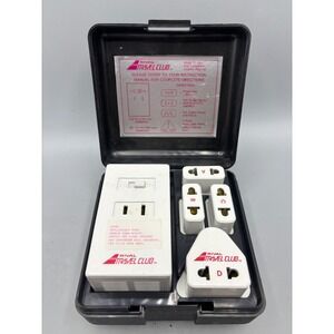 Rival Travel Club TC-661 Dual Converter Adaptor Plug Set International Travel